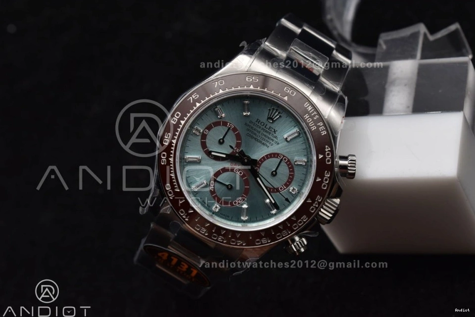 SH4131 Marker Dial Edition QF Braclet Best Blue Crystal 1:1 on Ice YG V5 126506 Daytona SS 0310